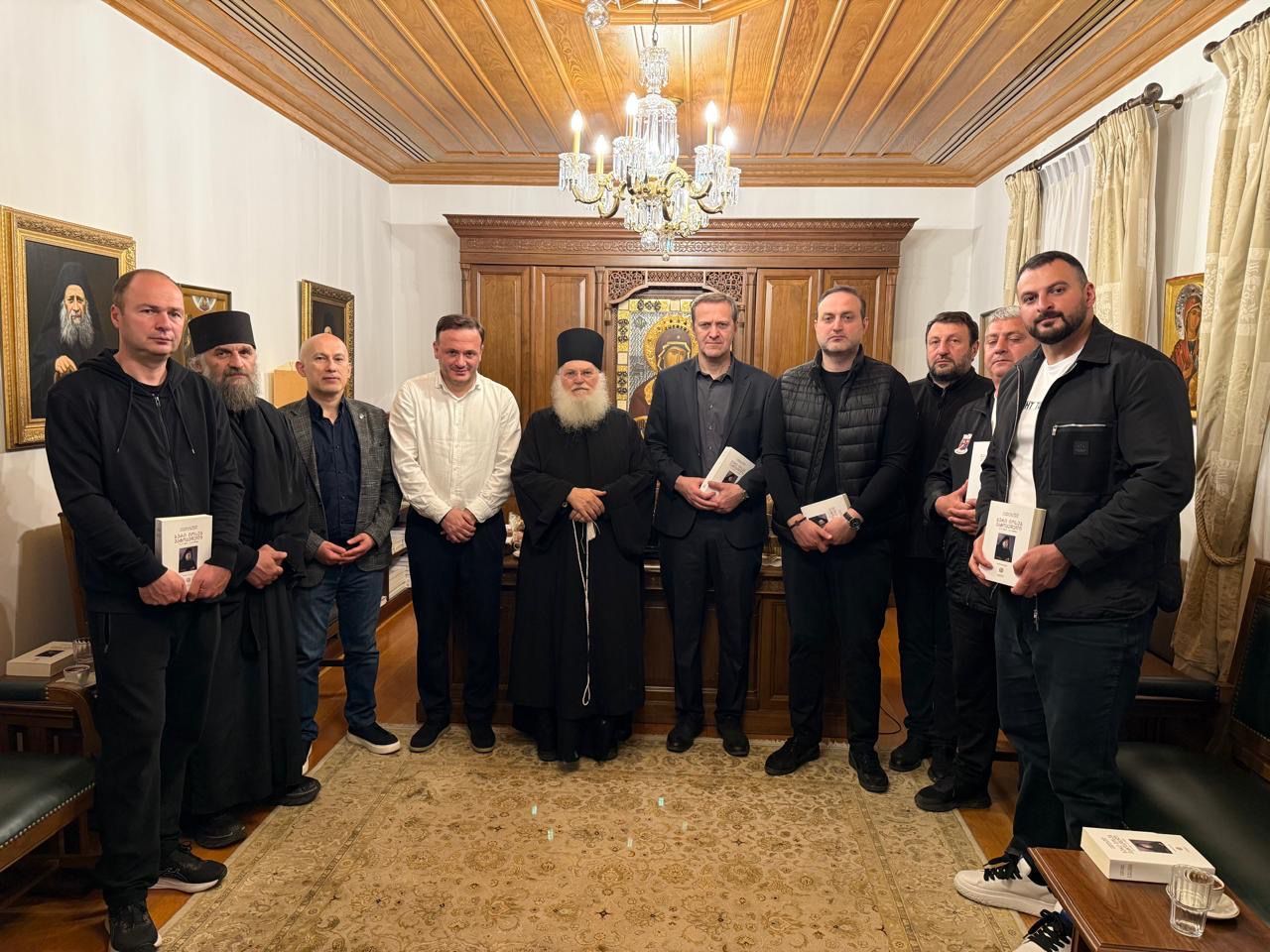 ვლადიმერ კონსტანტინიდი თანმხლებ დელეგაციასთან ერთად საბერძნეთში იმყოფება